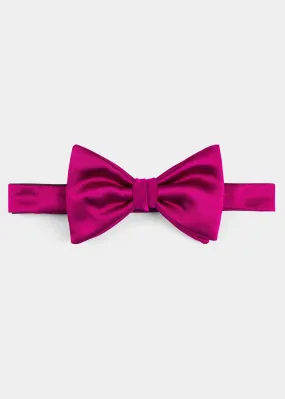 Pink Elettrico Silk Bow Tie