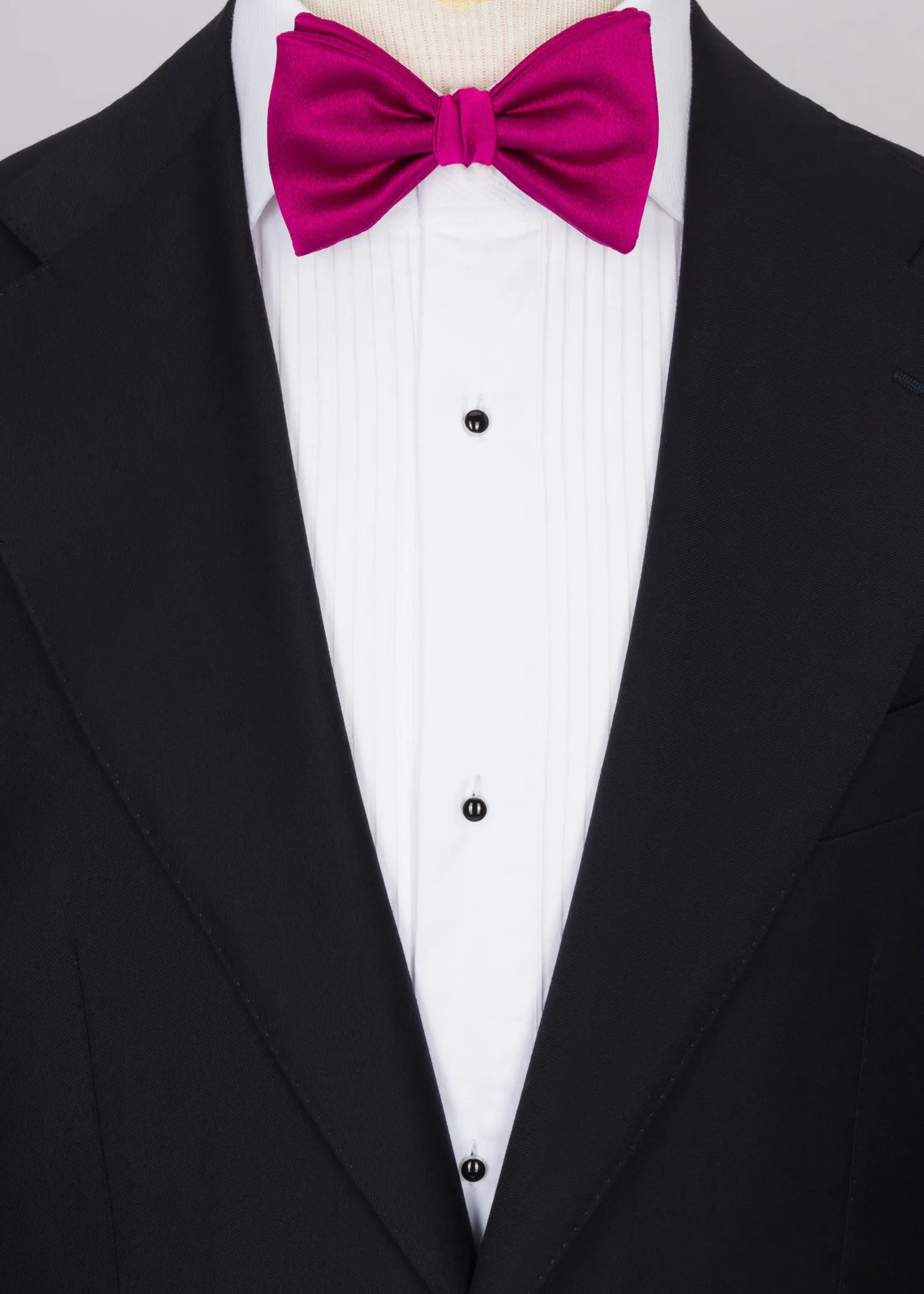 Pink Elettrico Silk Bow Tie