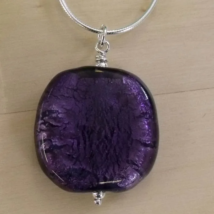 royal purple pendant