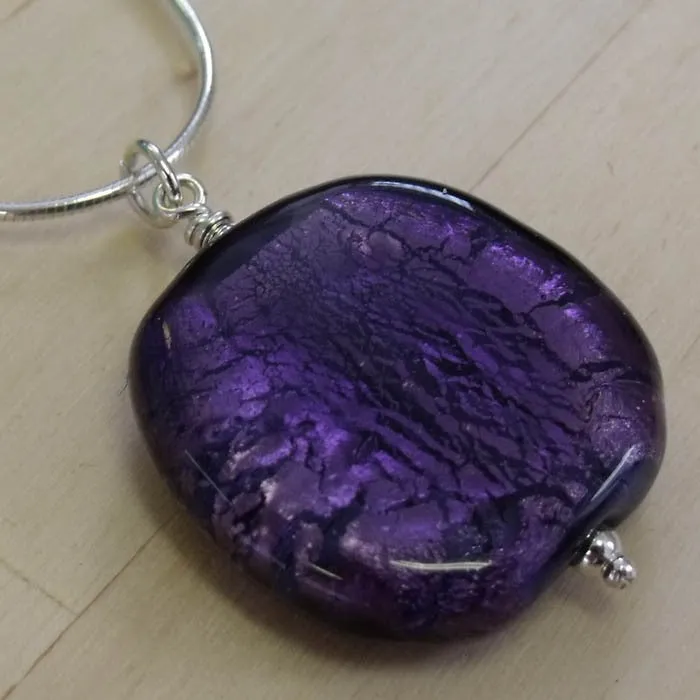 royal purple pendant