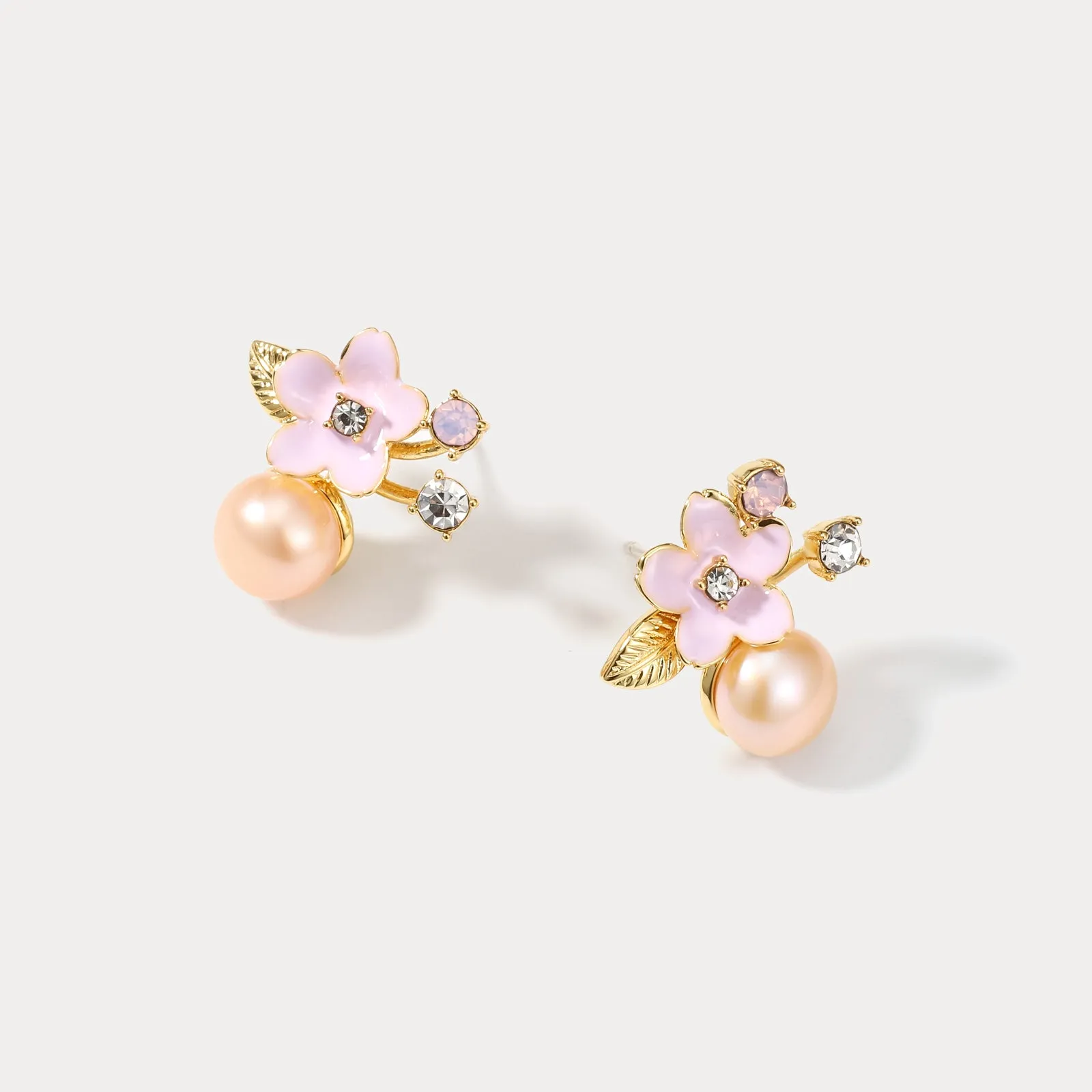 Sakura Pearl Earrings