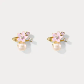 Sakura Pearl Earrings