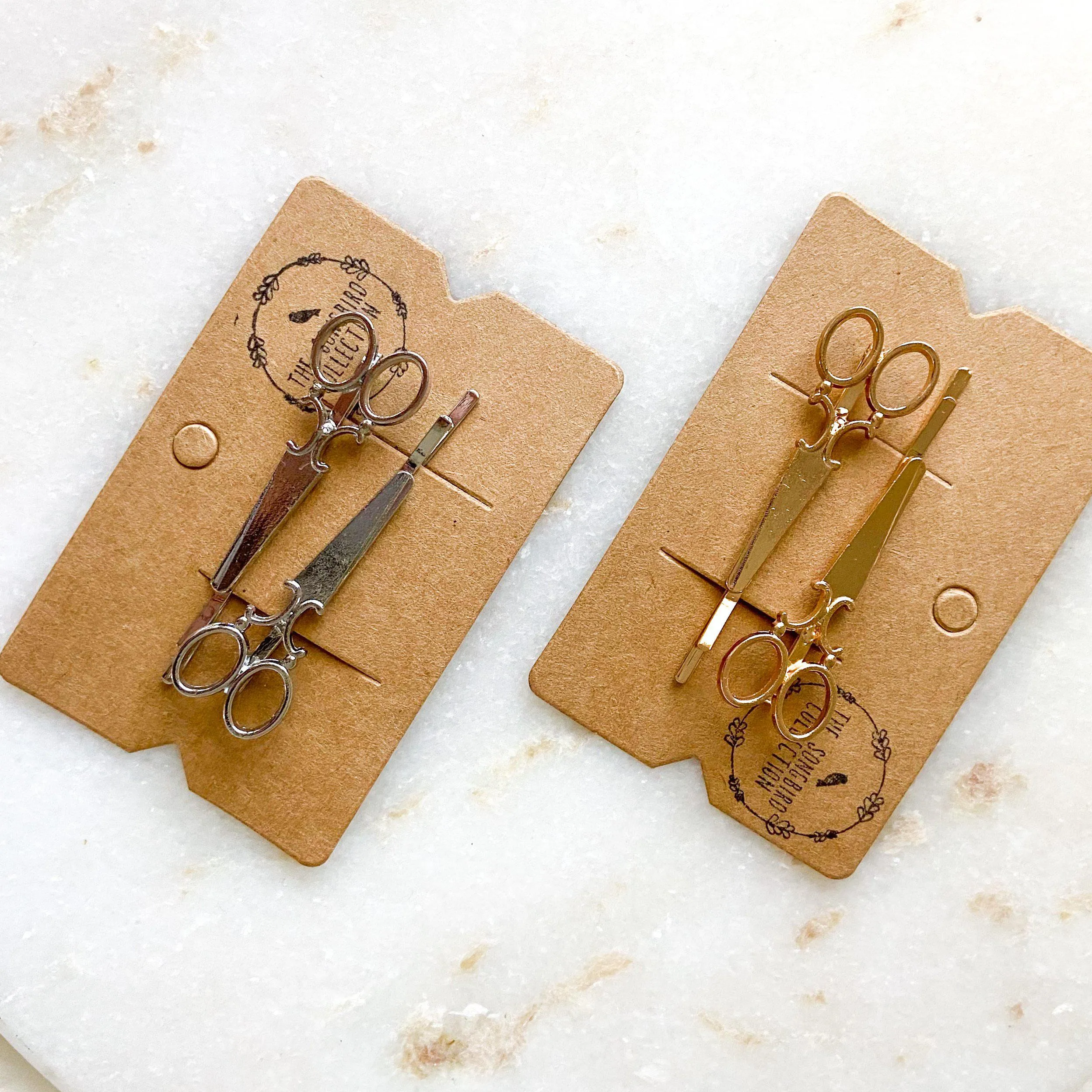 Scissors Hair Pin Set