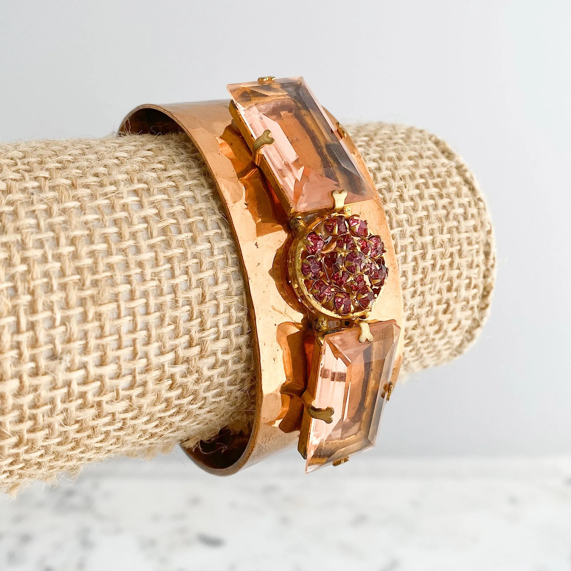 SHANNON vintage copper cuff bracelet