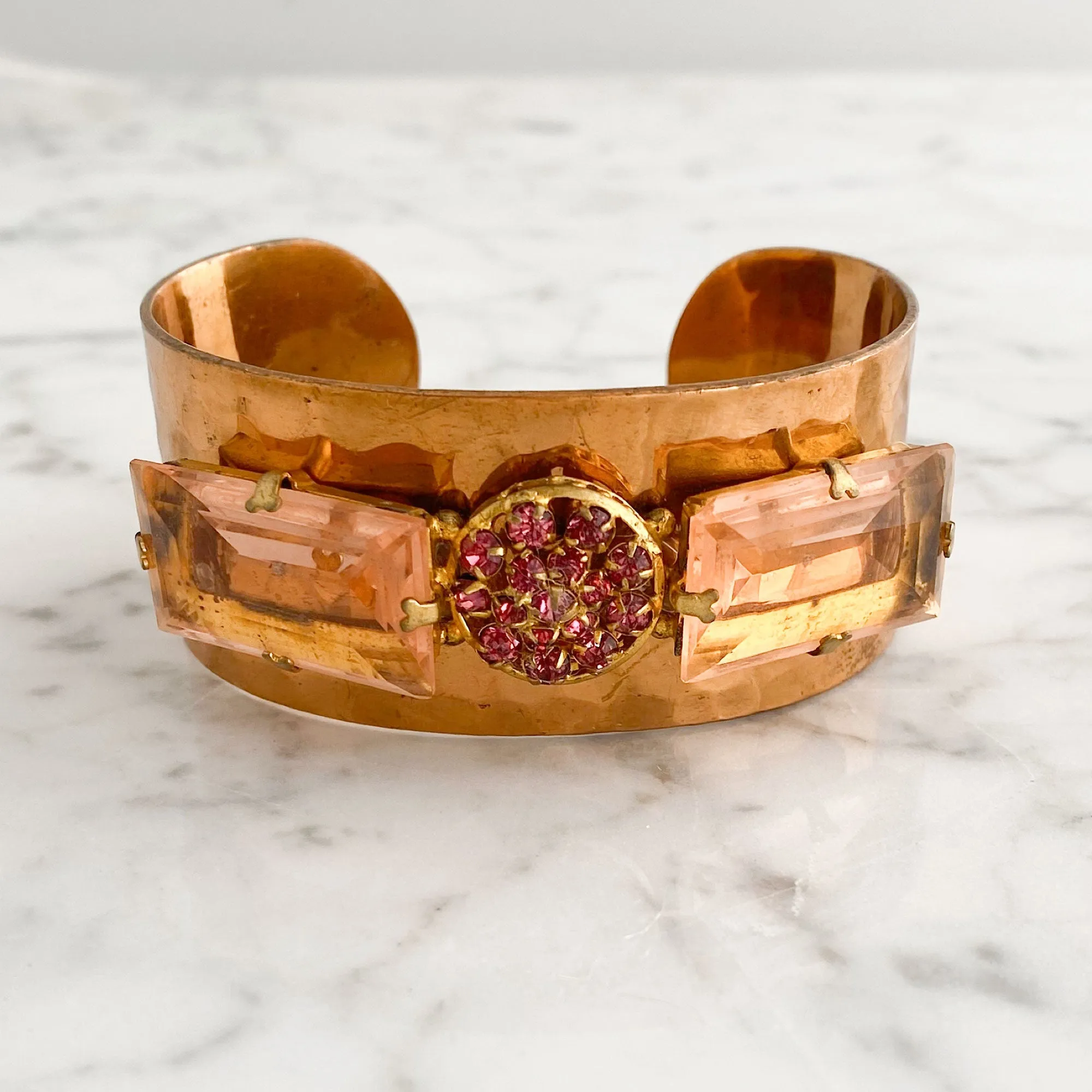 SHANNON vintage copper cuff bracelet