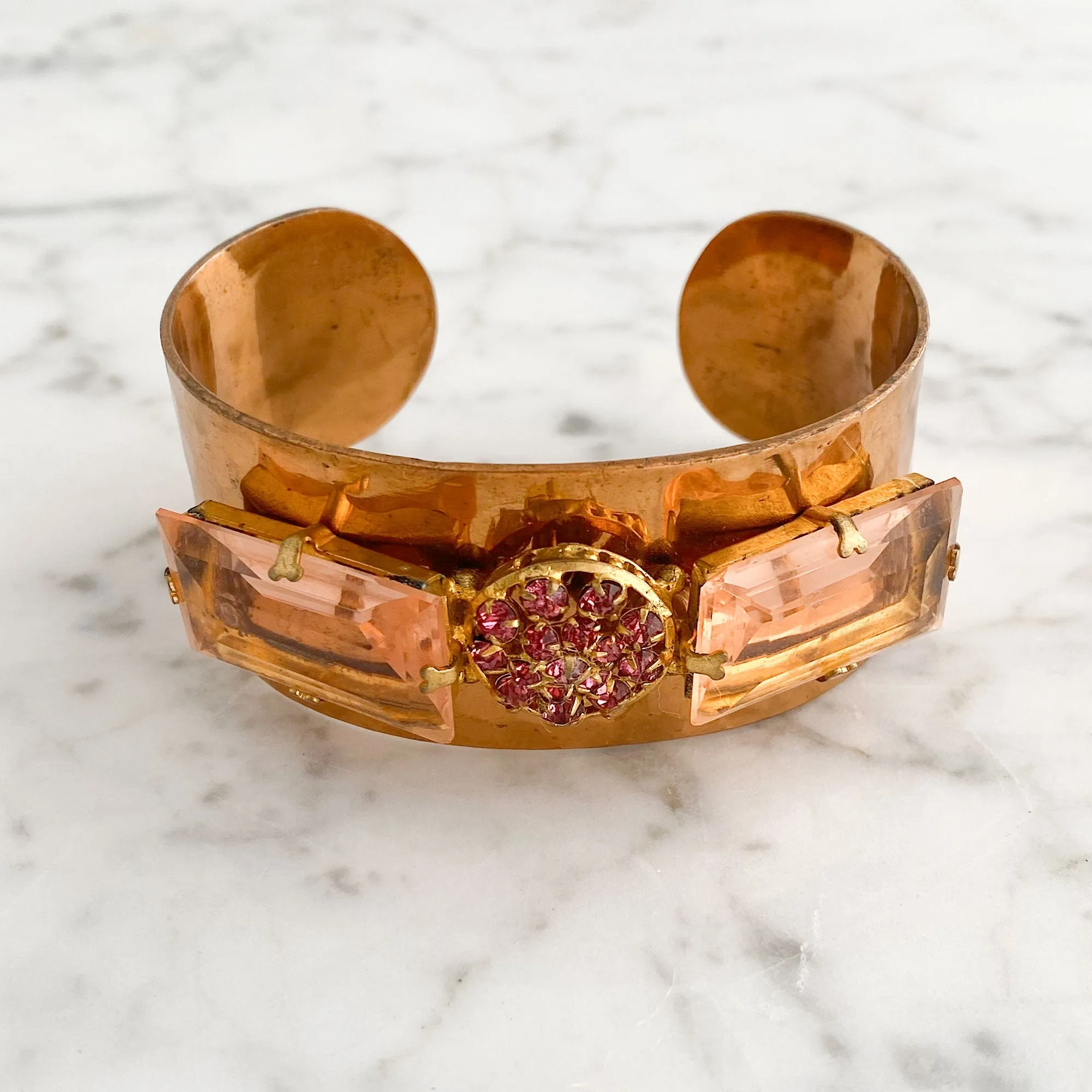 SHANNON vintage copper cuff bracelet