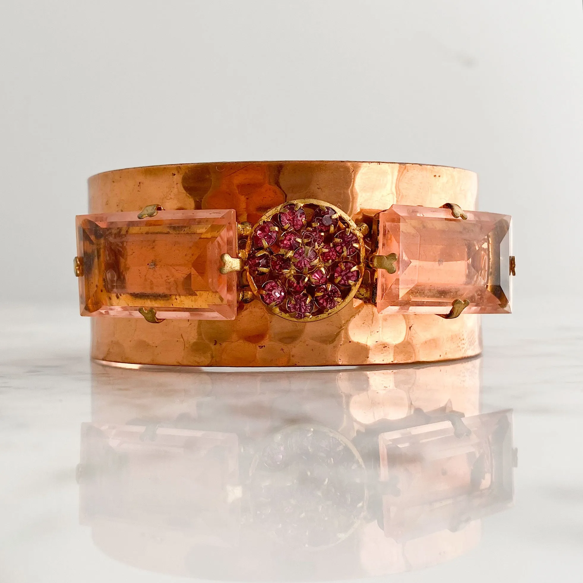 SHANNON vintage copper cuff bracelet