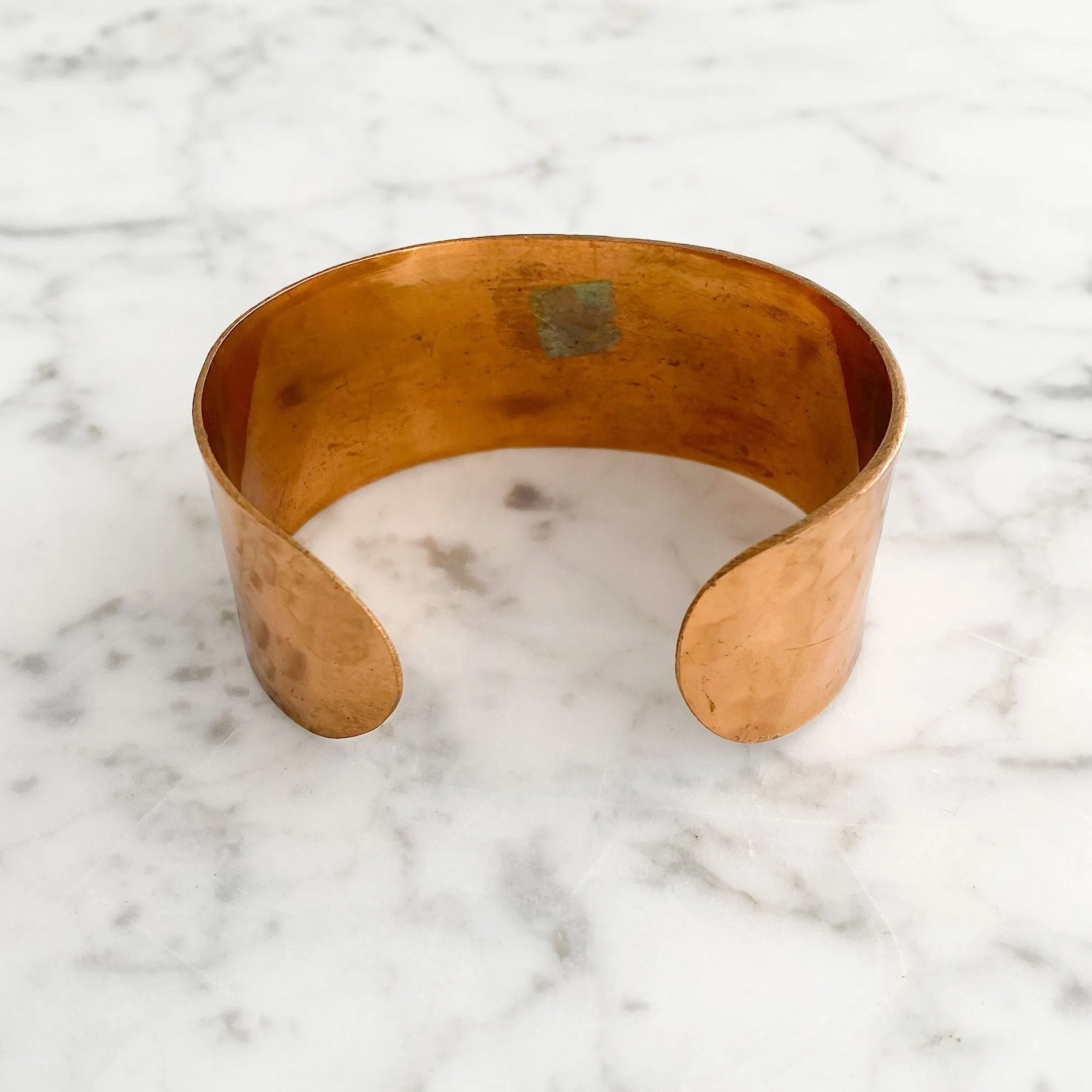 SHANNON vintage copper cuff bracelet