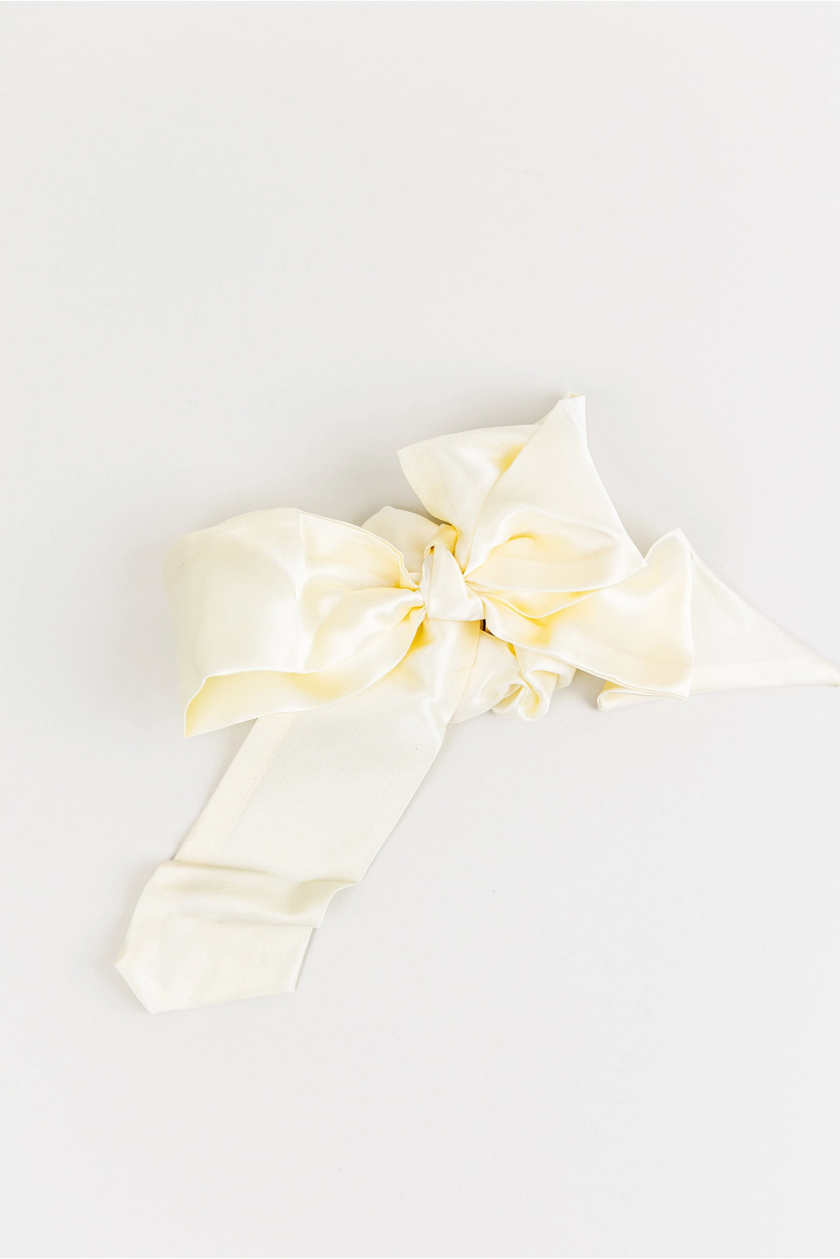 Silk Bow Scrunchie