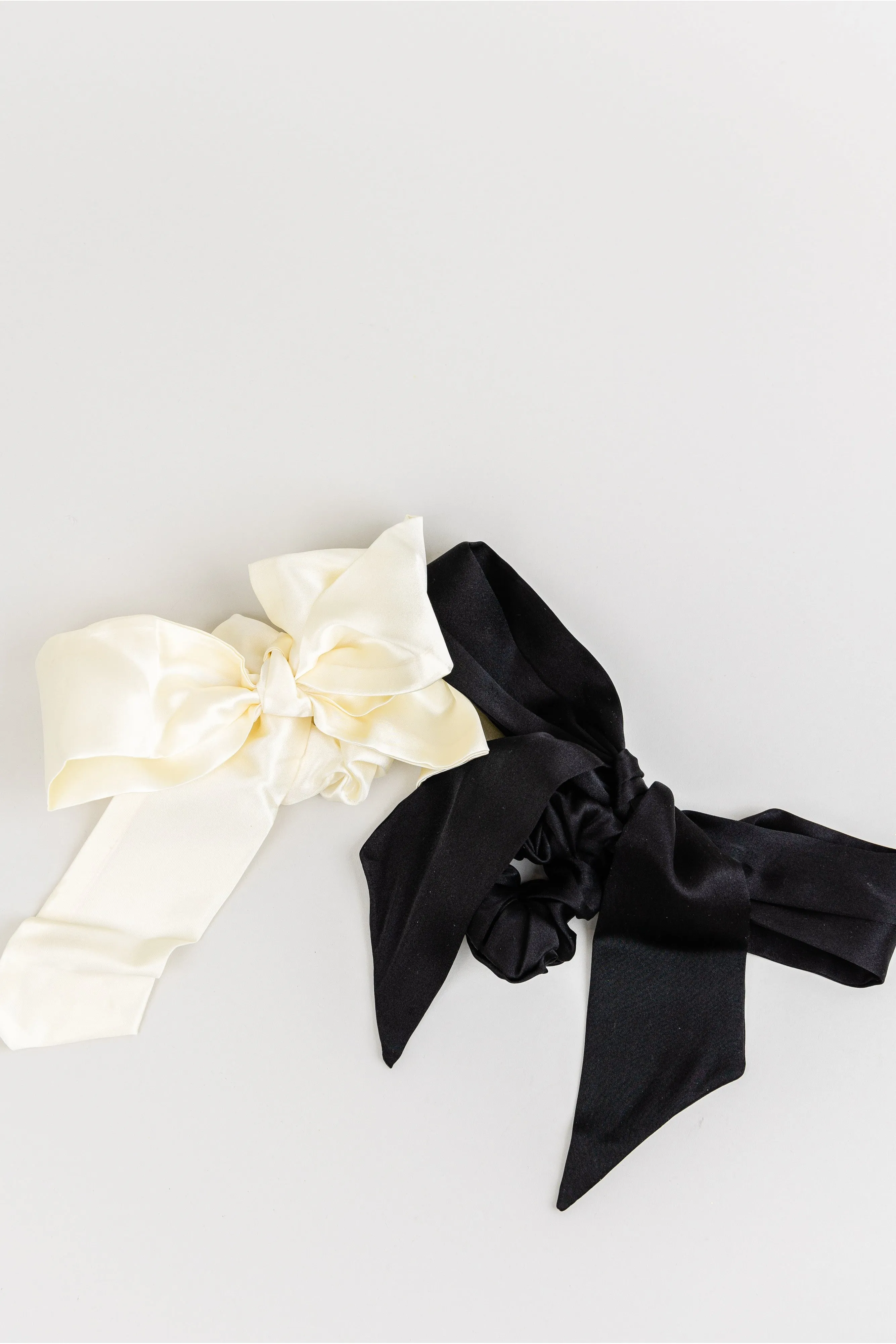 Silk Bow Scrunchie