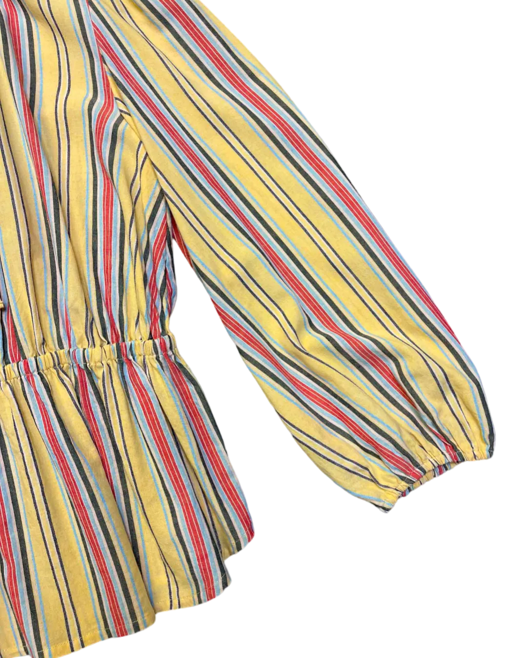 Size 10 - Obus Yellow Stripe Top