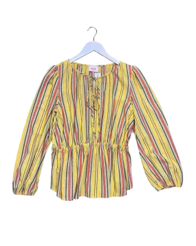 Size 10 - Obus Yellow Stripe Top