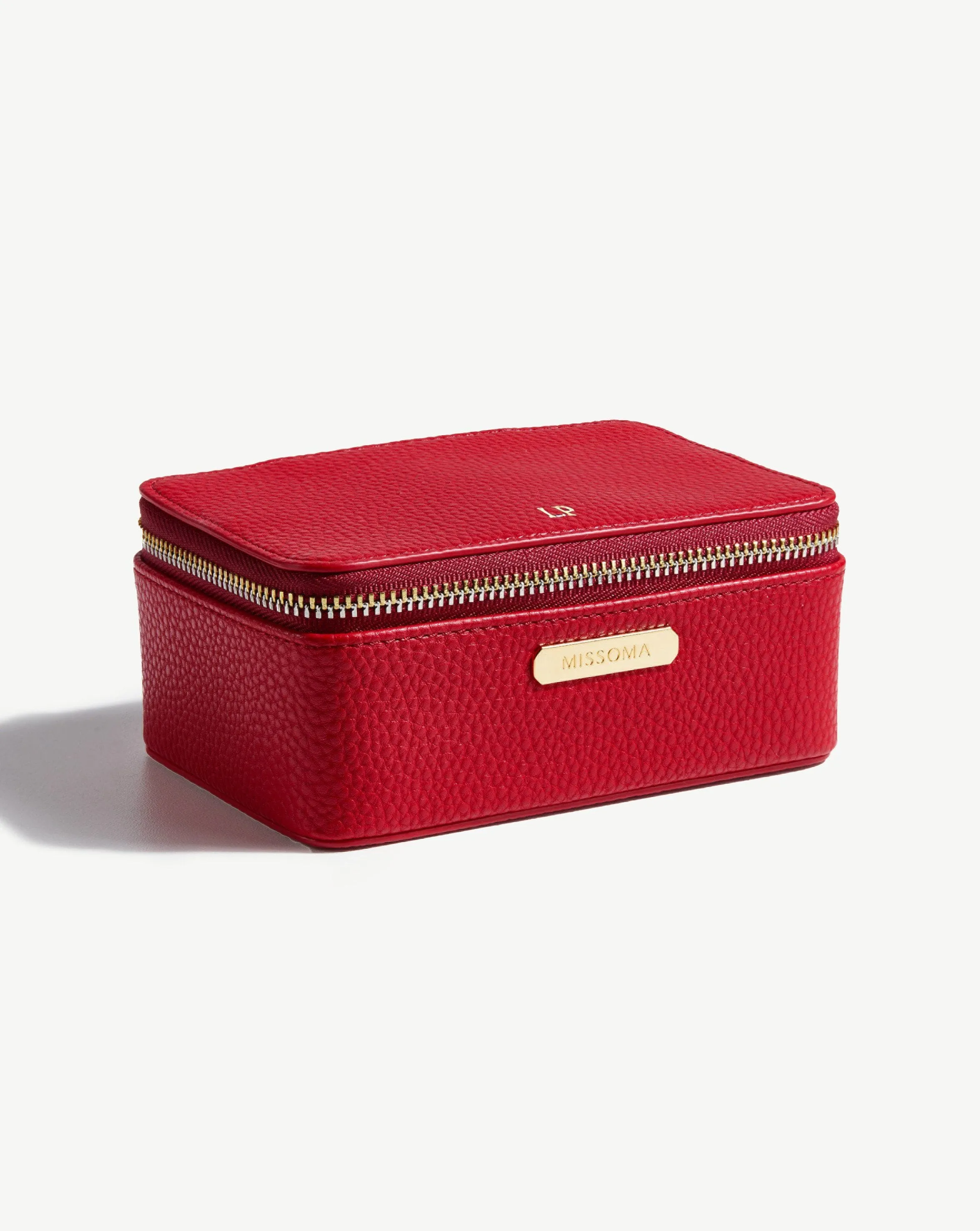 Small Jewelry Case | Berry Red