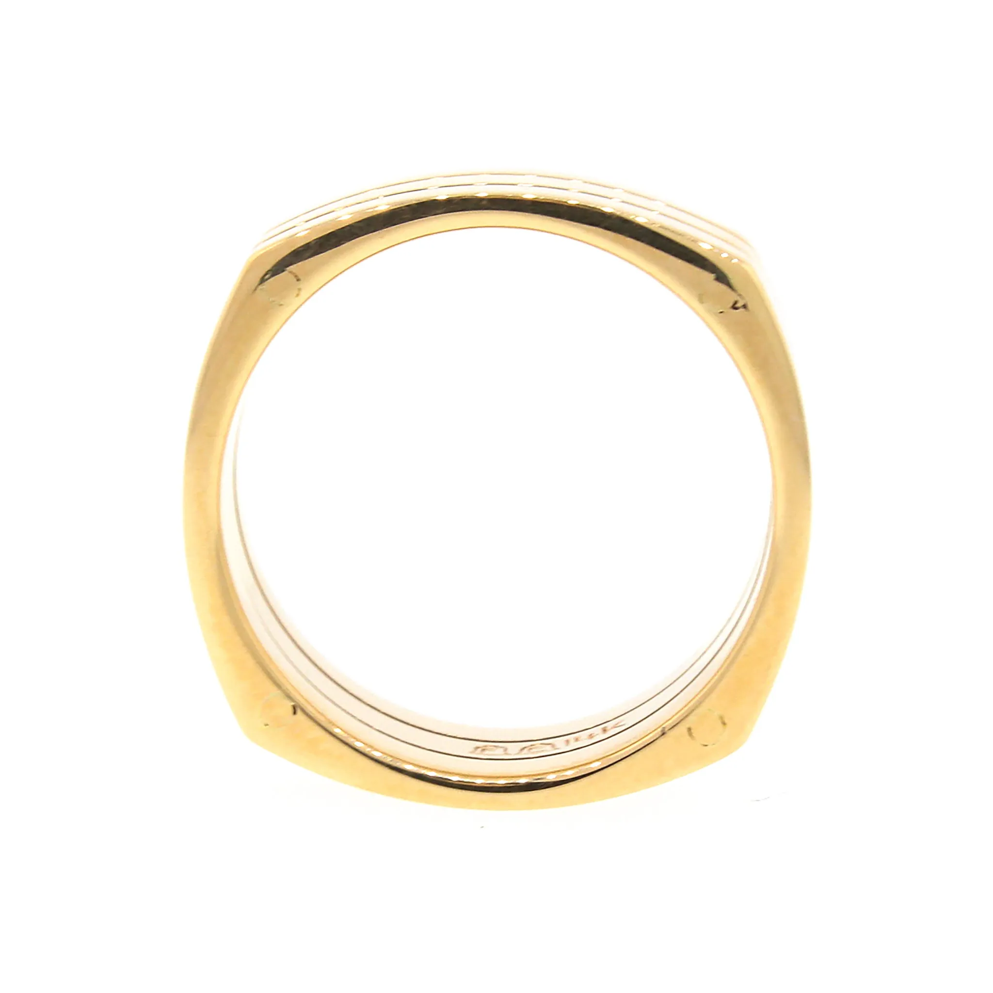 Solid 14k Gold 3-Band Fashion Ring