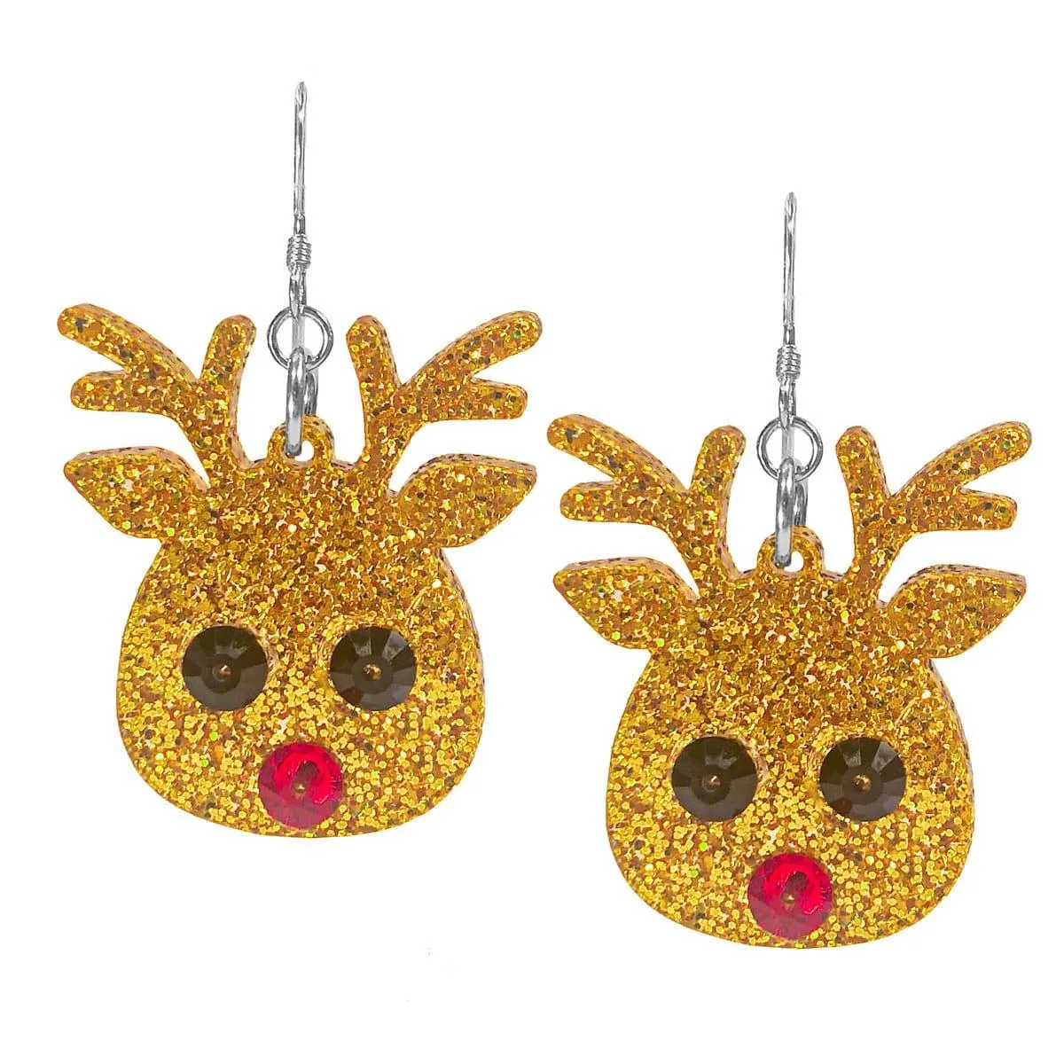 Sparkling  Rudolph Christmas Earring Kit