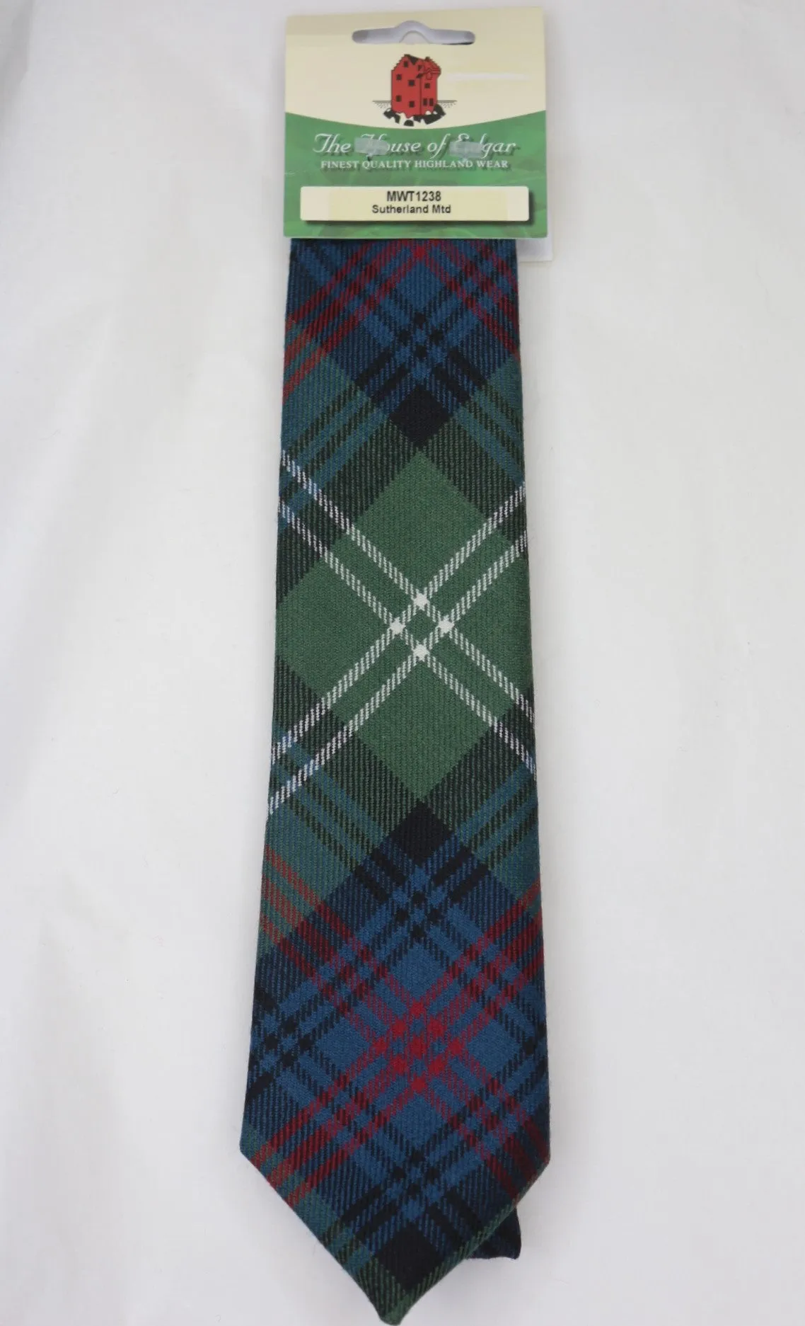 Sutherland Muted Tartan Tie