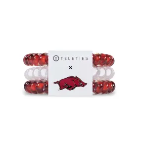 TELETIES | Small 3 Pack - University of Arkansas