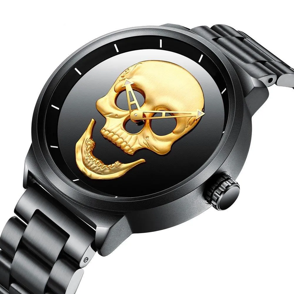 The Golden Skull Watch