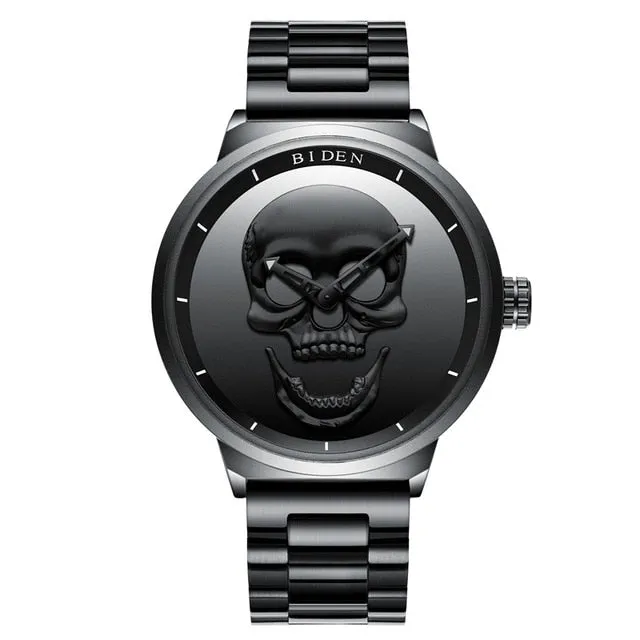 The Golden Skull Watch