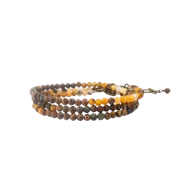 Tiger's Eye Convertible Bracelet-Necklace