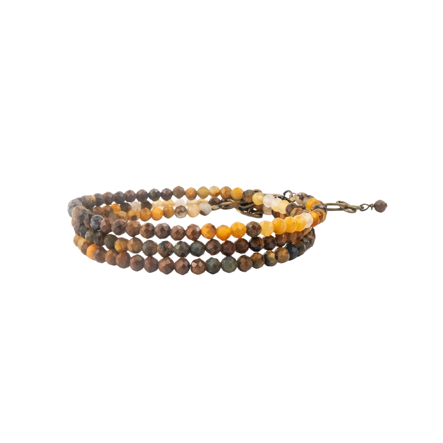 Tiger's Eye Convertible Bracelet-Necklace