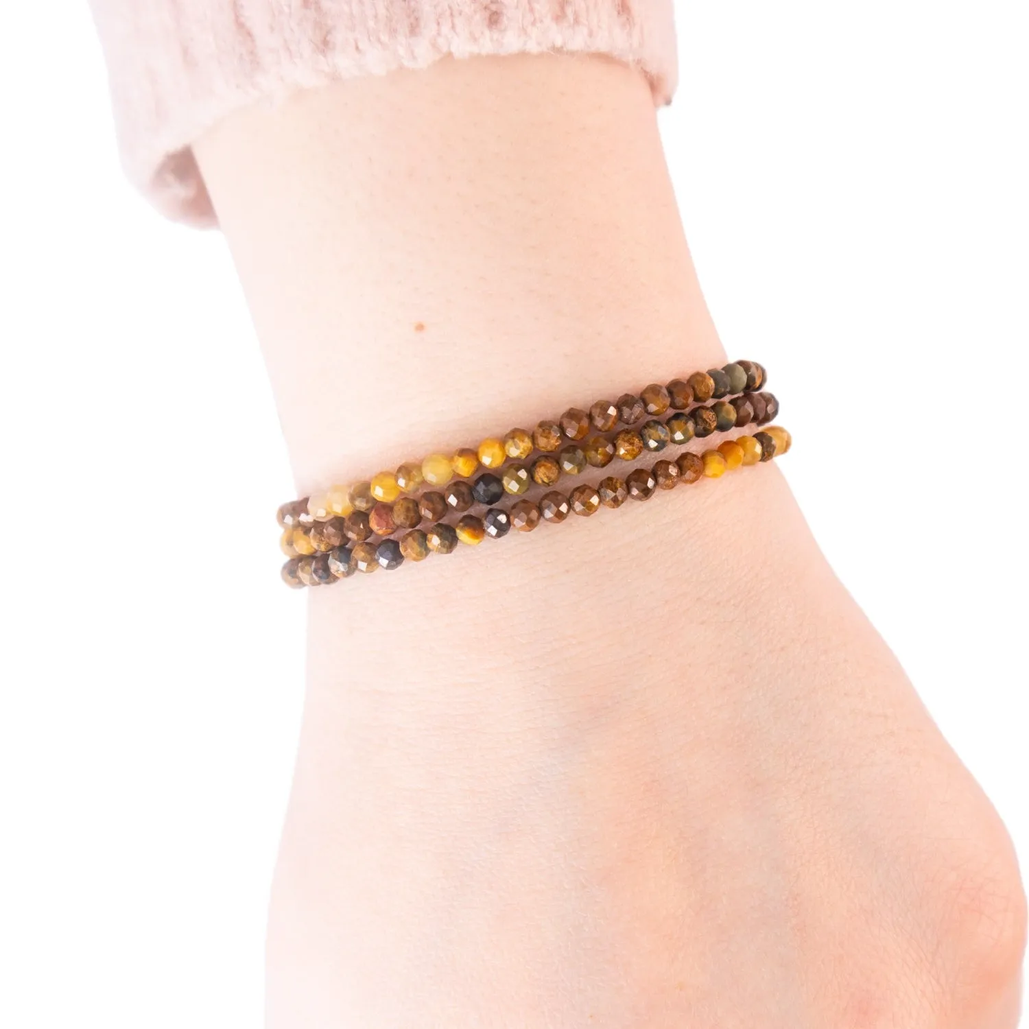 Tiger's Eye Convertible Bracelet-Necklace