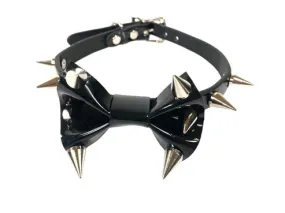 vampire bow collar