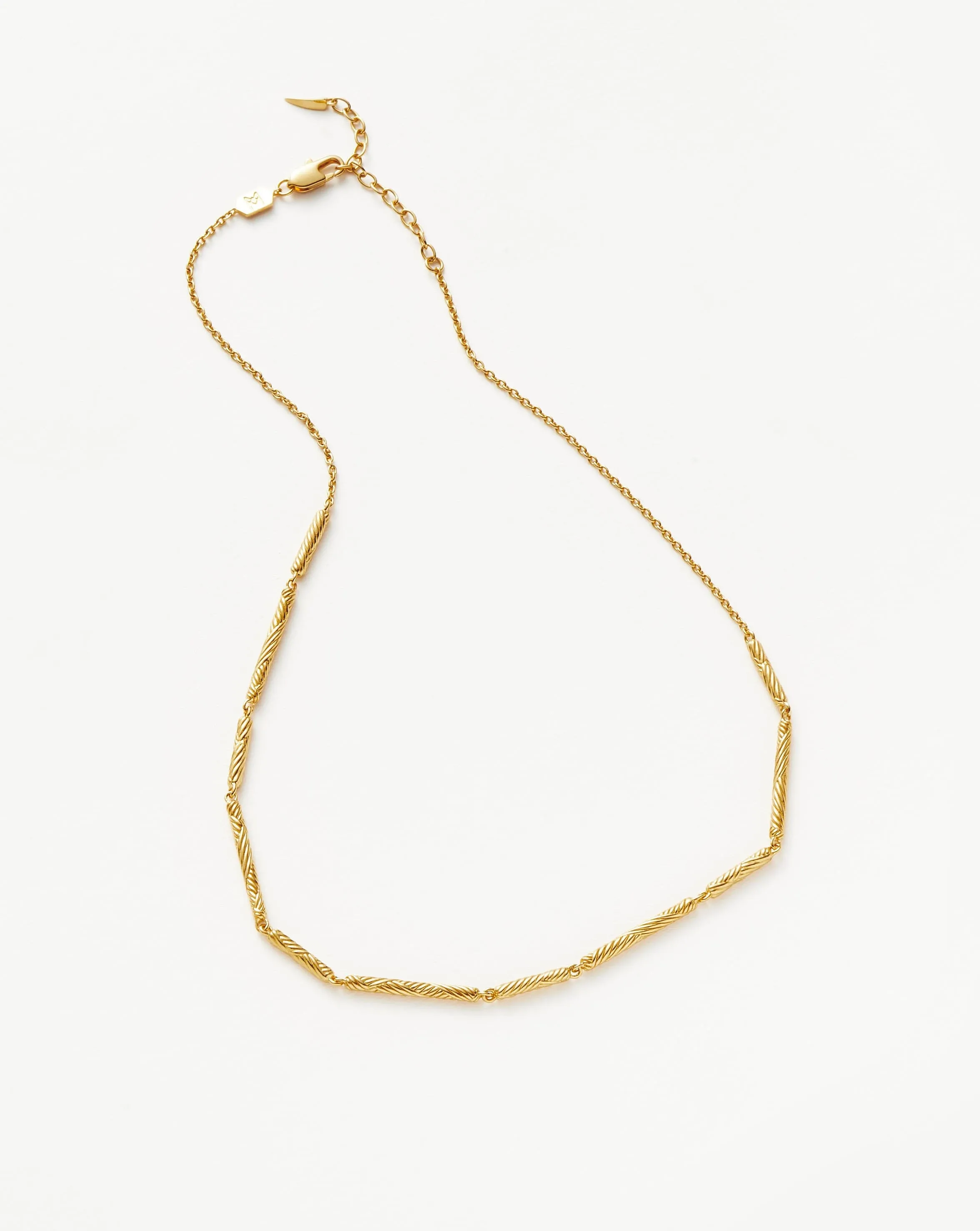 Wavy Ridge Chain Choker