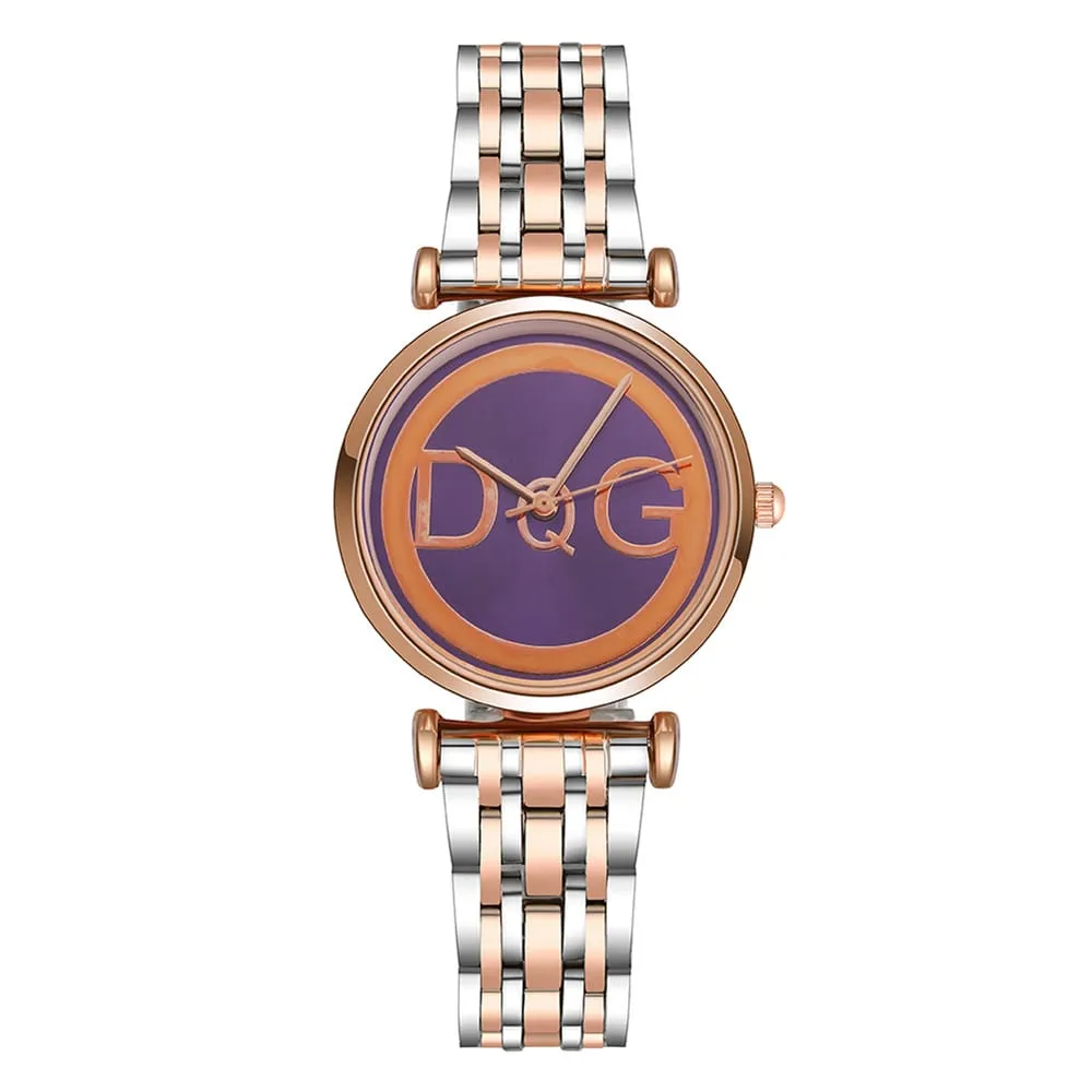 Women Watches Top Brand Luxury DQG Fashion Diamond Ladies Wristwatches Stainless Steel Silver Mesh Strap Female Quartz Watch S4159876